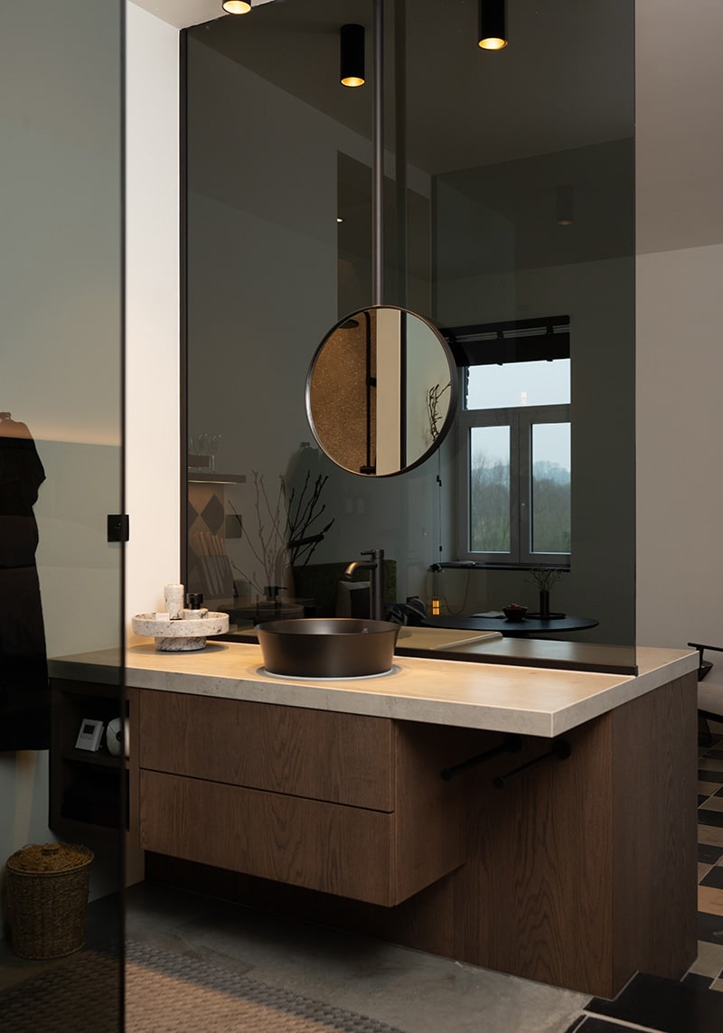Hoeve de Bies Studios x Leonie Wintels: badkamer & wasbak
