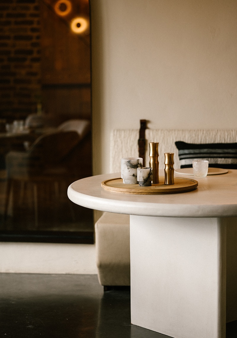 Hoeve de Bies x Leonie Wintels: dinertafel