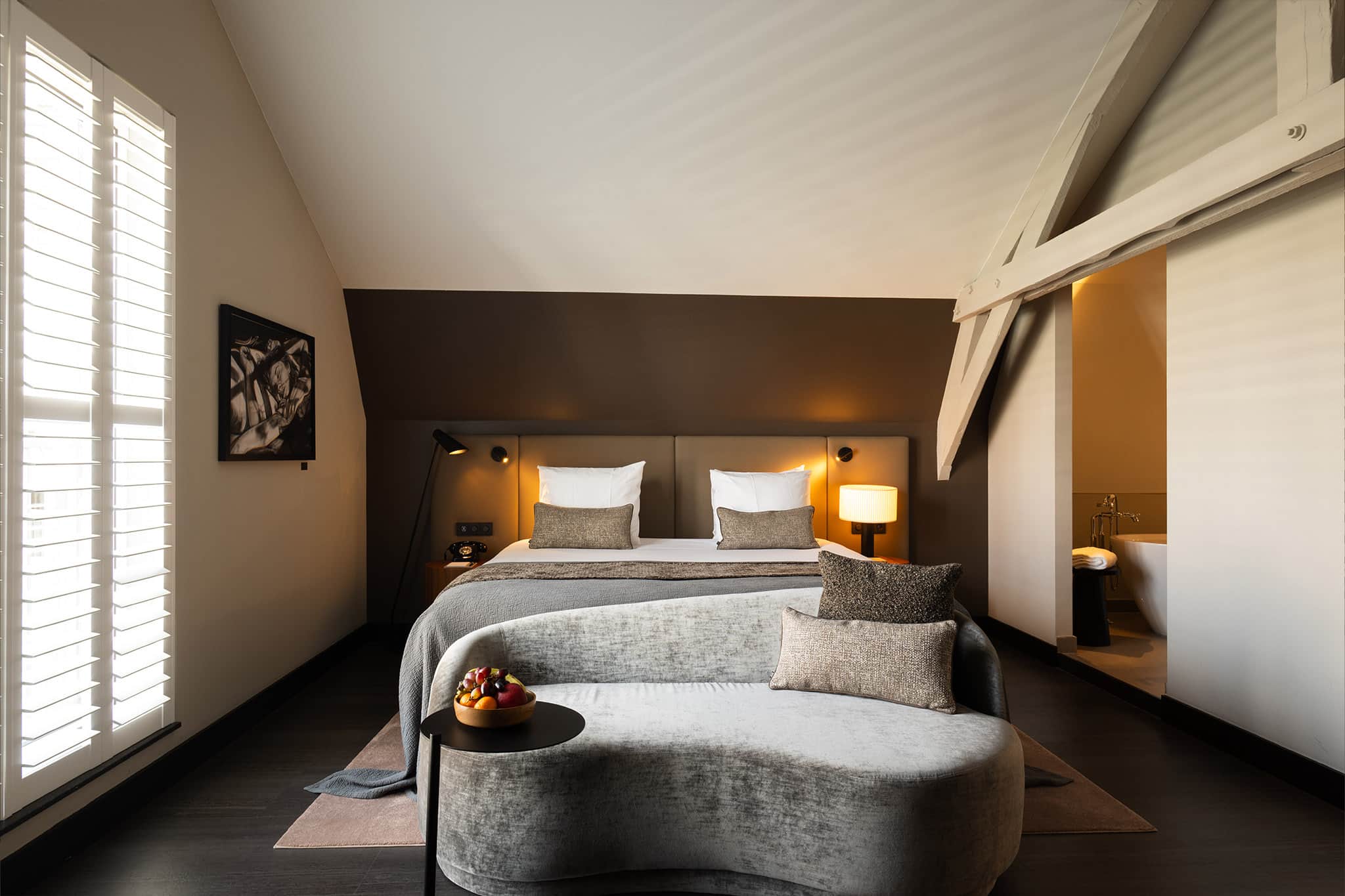 Hotel Beaumont x Leonie Wintels: slaapkamer